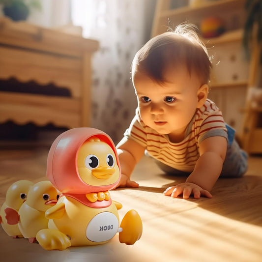 Wobbling Duck Family Kids Toy