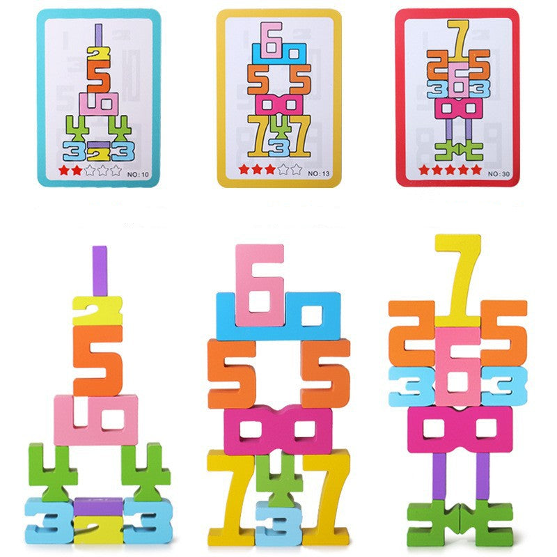 Educational Maths and Numbers Learning Blocks